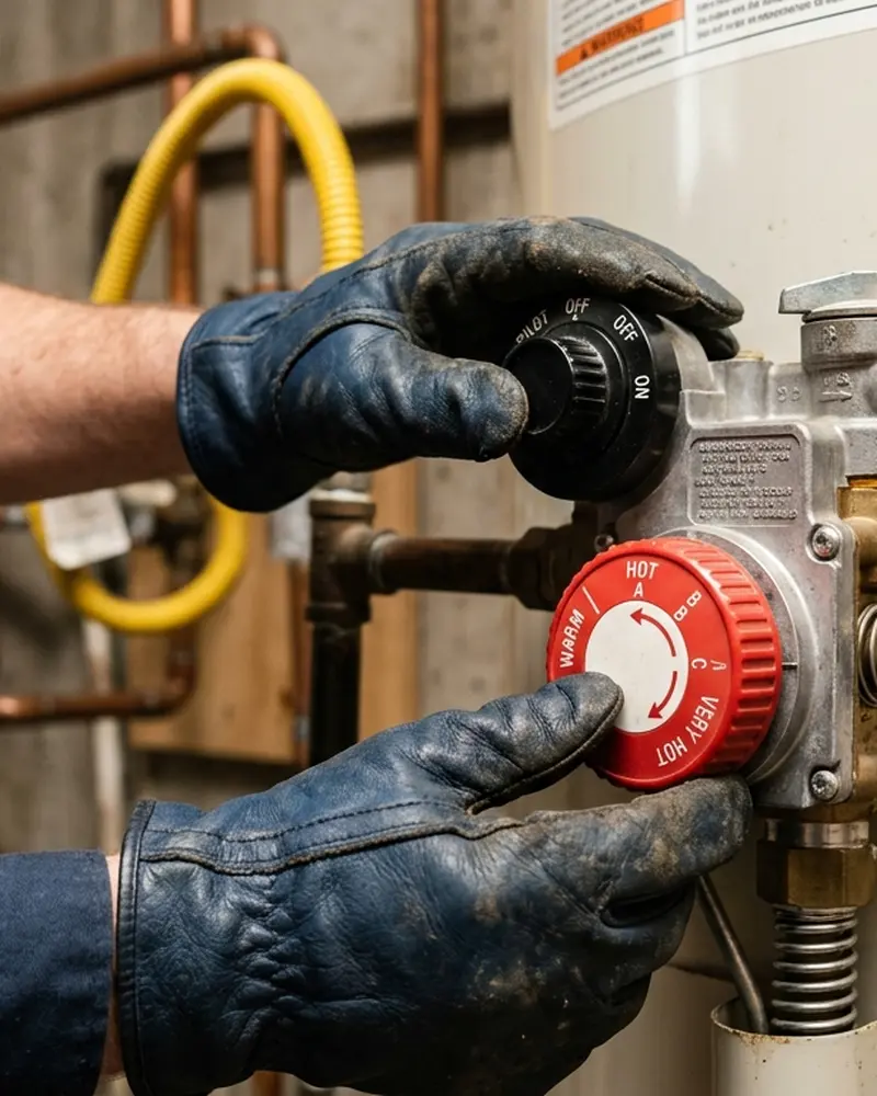 Close-up of Pipe Repair & Repiping work by Water Heater Jockey in Burnt Hills